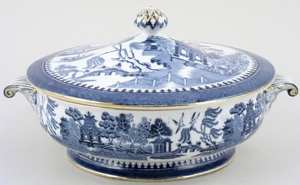 Covered Vegetable Dish c1920s